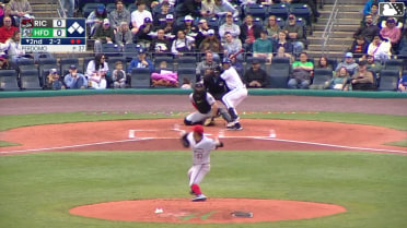 GJ Hill singles on a line drive to left fielder Jack Payton. Aidan Longwell scores. Roc Riggio scores. Jose Torres to 2nd.