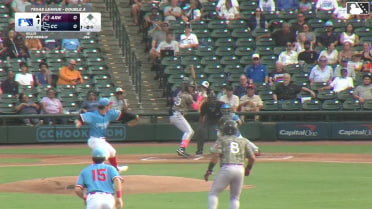 Hunter Fitz-Gerald singles on a ground ball to center fielder Yamal Encarnacion. Michael Arroyo scores.