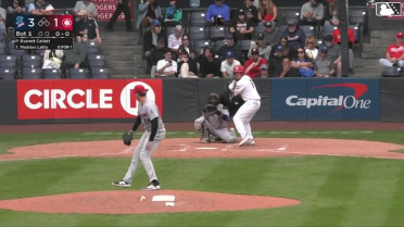 Maddox Latta homers (9) on a line drive to center field.