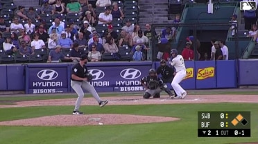 Adam Kloffenstein In play, run(s) to C.J. Stubbs