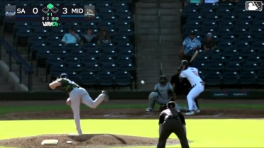 Bobby Boser singles on a line drive to left fielder Tirso Ornelas. Davis Diaz scores.