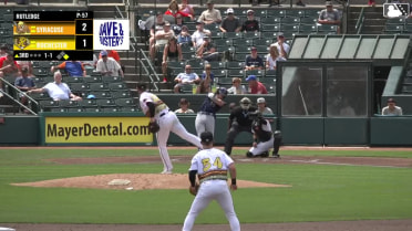 Brett Baty's line drive homer 