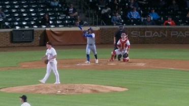 Alejandro Osuna's solo home run