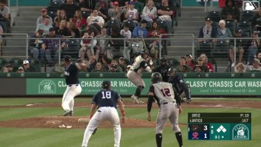 Mike Antico hit by pitch. Charlie Condon scores. Vimael Machín to 3rd. Andrew Knizner to 2nd.