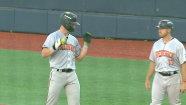 Ike Irish's three-hit game