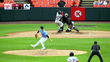Carson Dorsey In play, run(s) to Yophery Rodriguez