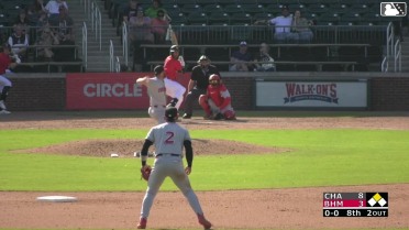 Braden Montgomery homers (3) on a fly ball to center field.