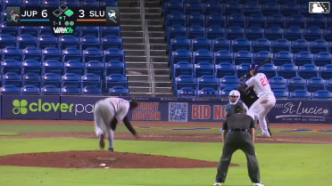 Ryan Tayman homers (3) on a fly ball to left field. Branny De Oleo scores. Bruin Agbayani scores.