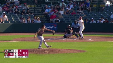 Max Wagner homers (6) on a fly ball to left center field.