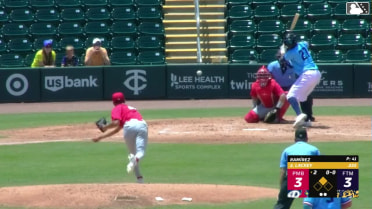 Keiverson Ramírez In play, run(s) to Vahn Lackey