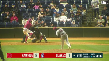 Lucas Ramirez singles on a line drive to left fielder Pedro Catuy. Kendrey Maduro scores. Jonny McGill to 3rd.
