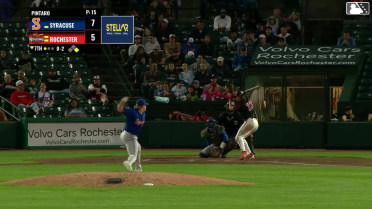 Yohandy Morales' two-run homer to right field