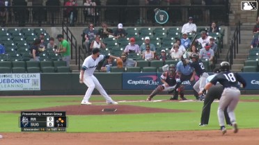 Richie Martin Jr. singles on a sharp line drive to left fielder Zach Dezenzo. Trevor Hauver scores. Cameron Cauley to 2nd.