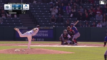 Nick Dombkowski In play, run(s) to Kyler Fedko