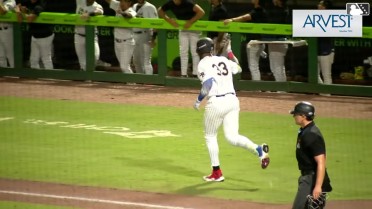 Lazaro Montes launches his second homer of the night