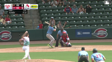Ike Irish homers (15) on a fly ball to center field. Yasmil Bucce scores. RJ Austin scores.