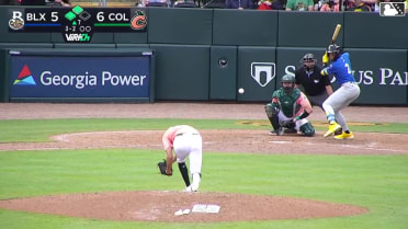 LJ McDonough In play, run(s) to Jordyn Adams