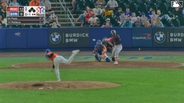 Cayden Wallace homers (10) on a fly ball to left center field.