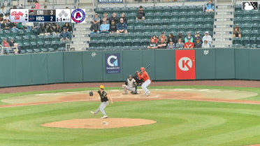 Cayden Wallace homers (7) on a fly ball to left center field.
