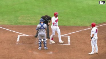 Edwin Ríos' two-run home run