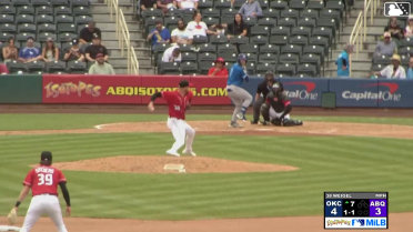 James Tibbs III homers (9) on a fly ball to center field.