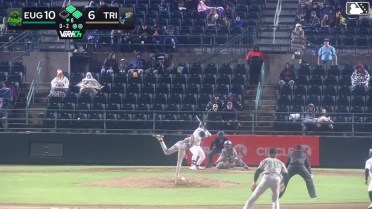 Ryan Nicholson doubles (7) on a sharp line drive to center fielder Trevor Cohen. Johan Macias scores. Jake Munroe to 3rd.