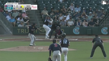 Nolan Jones homers (12) on a fly ball to center field. Michael Turner scores. Ryan Galanie scores.