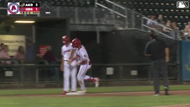 Daylen Lile swats his first homer