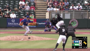 Johnathan Rodríguez singles on a ground ball to left fielder Ryan Clifford. Luis Vázquez scores. Bryan Ramos to 2nd.