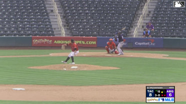 Parker Mushinski In play, run(s) to Andy Ibáñez