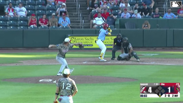 Won-Bin Cho homers (7) on a line drive to right field.