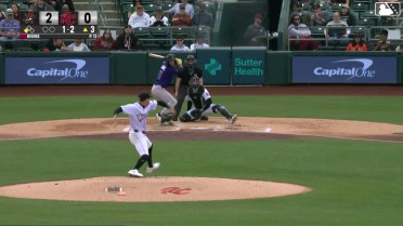 Spencer Bivens In play, run(s) to Drew Avans