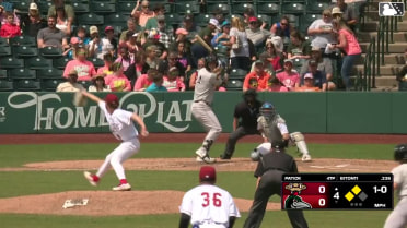Eric Bitonti singles on a ground ball to pitcher Sterling Patick. Andrew Fischer scores. Josh Adamczewski to 3rd.