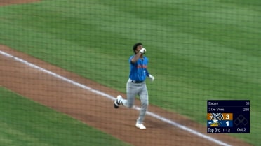 Leo De Vries' two-home run game