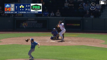 Henry Bolte homers (2) on a fly ball to right field. Colby Thomas scores. Brian Serven scores.