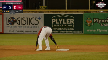 Thayron Liranzo rips two doubles