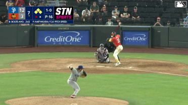 Henry Bolte doubles (7) on a sharp line drive to right fielder Kyler Fedko. Michael Stefanic scores. Bryan Lavastida scores. Euribiel Angeles scores.