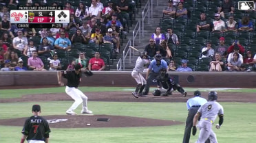 Gustavo Campero singles on a line drive to right fielder Dustin Harris. Nelson Rada scores. Cade Marlowe scores. Christian Moore to 3rd.