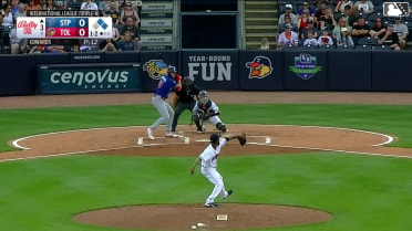 Matt Wallner homers (8) on a fly ball to left center field. David Bañuelos scores. Kyler Fedko scores.