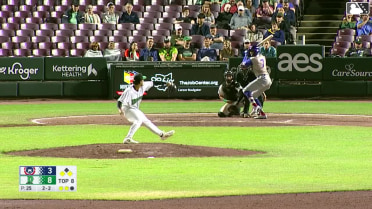 Reginald Preciado singles on a line drive to shortstop Carlos Sanchez. Cole Mathis scores. Matt Halbach to 2nd.