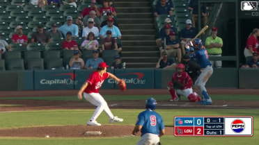 Julian Aguiar In play, run(s) to Kevin Alcántara