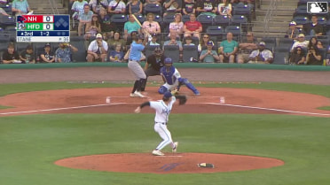 Jay Harry homers (8) on a fly ball to right center field.