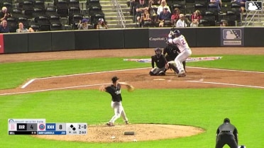Andy Garriola singles on a ground ball to right fielder Wilfred Veras. Owen Ayers scores. Jefferson Rojas to 2nd.