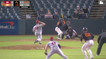 Landon Tomkins In play, run(s) to Aron Estrada