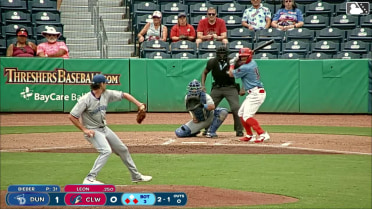 Shane Bieber In play, run(s) to Pedro León