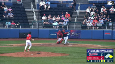 Jojo Ingrassia collects his eighth strikeout
