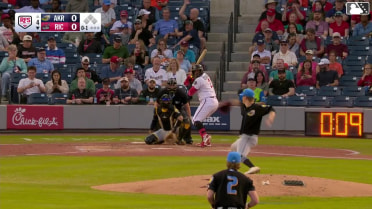 Caden Favors In play, run(s) to Sabin Ceballos