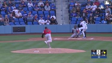 Jose D. Hernandez called out on strikes and Anson Aroz caught stealing 2nd, catcher Matt Klein to shortstop Wilder Dalis to catcher Matt Klein.