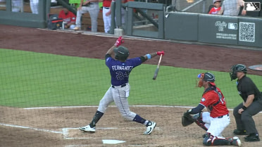 Rockies No. 5 prospect Yanquiel Fernandez's 13th HR