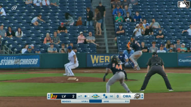 Joey Meneses homers (9) on a fly ball to left field. Joshua Kuroda-Grauer scores. Darell Hernaiz scores.